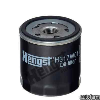 Filtru ulei VW POLO (6R, 6C) HENGST FILTER H317W01