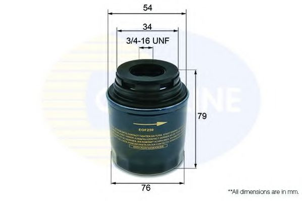 Filtru ulei VW SHARAN (7N1, 7N2) (2010 - 2016) COMLINE EOF250 piesa NOUA