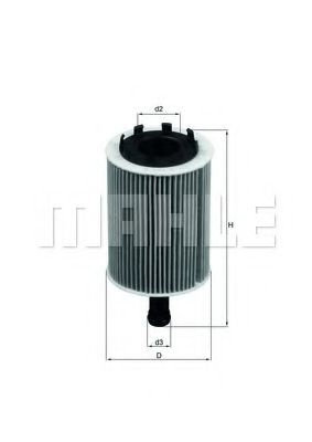 Filtru ulei VW TOUAREG (7LA, 7L6, 7L7) (2002 - 201