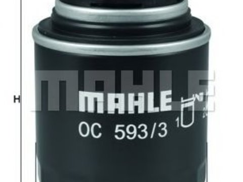 Filtru ulei VW TOURAN (1T3) (2010 - 2015) MAHLE ORIGINAL OC 593/3