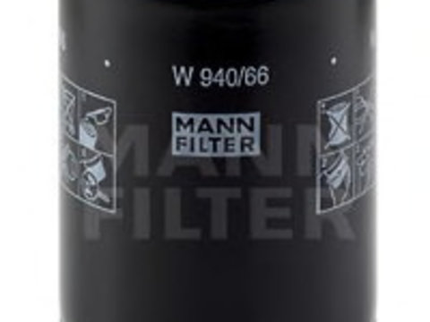 Filtru ulei W 940 66 MANN-FILTER pentru Audi A4 Vw Passat Audi A6 Skoda Superb Seat Exeo