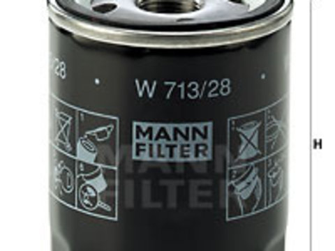 Filtru ulei (W71328 MANN-FILTER) AUSTIN,CATERHAM,FSO,GAZ,LAND ROVER,LDV,LOTUS,MG,MG (SAIC),MORGAN,MORRIS,ROVER