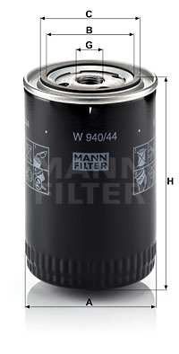 Filtru ulei (W94044 MANN-FILTER) AUDI,VW