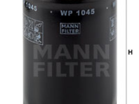 Filtru ulei (WP1045 MANN-FILTER) MITSUBISHI