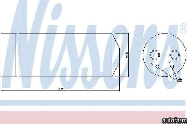 Filtru Uscator Aer Conditionat AUDI A6 4F2 C6 Producator NISSENS 95352