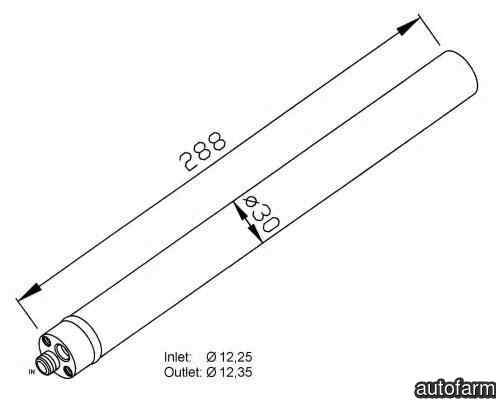Filtru Uscator Aer Conditionat AUDI A6 Avant 4G5 C7 4GD NRF 33310