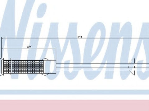 Filtru uscator aer conditionat CITROËN BERLINGO platou / sasiu (B9) (2008 - 2016) NISSENS 95407