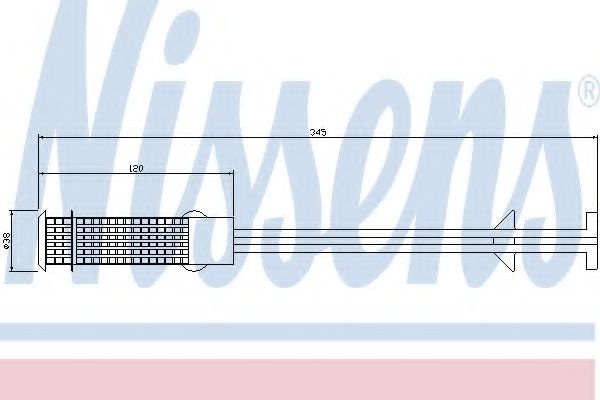 Filtru uscator aer conditionat CITROËN C4 II (B7) (2009 - 2016) NISSENS 95407