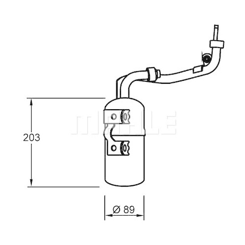 Filtru uscator aer conditionat Ford C-Max 2007-201