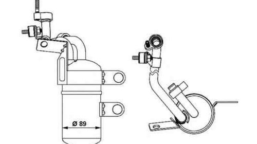 Filtru Uscator Aer Conditionat FORD FOCU