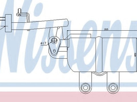 Filtru uscator aer conditionat FORD FOCUS II (DA_) (2004 - 2012) NISSENS 95332