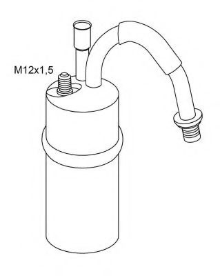 Filtru uscator aer conditionat FORD MONDEO Mk II (