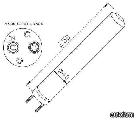 Filtru Uscator Aer Conditionat KIA RIO combi DC NRF 33286