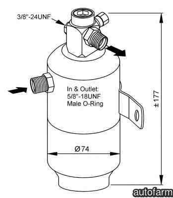 Filtru Uscator Aer Conditionat MERCEDES-BENZ SLK R