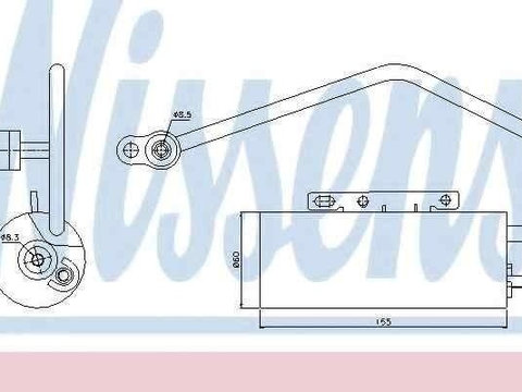 Filtru Uscator Aer Conditionat SAAB 9-3 Cabriolet (YS3F) NISSENS 95447