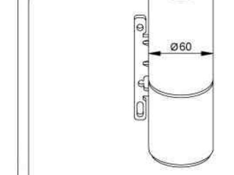 Filtru Uscator Aer Conditionat SAAB 9-3 (YS3F) NRF 33309