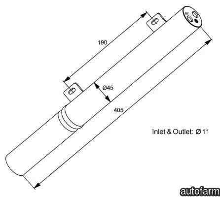 Filtru Uscator Aer Conditionat SMART ROADSTER cupe 452 NRF 33196