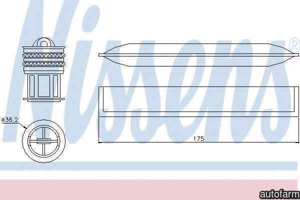 Filtru Uscator Aer Conditionat VAUXHALL CORSA Mk III (D) (L_8) NISSENS 95456