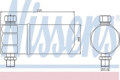 Filtru uscator clima AUDI A4 8D2 B5 NISSENS 95115