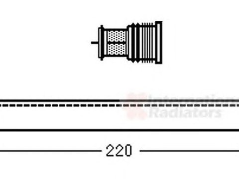 Filtru uscator clima AUDI TT Roadster 8J9 VAN WEZEL 5800D294