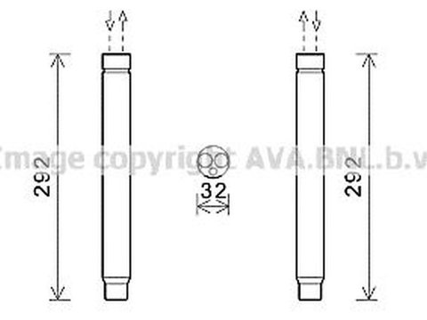 Filtru uscator clima BMW 3 Touring F31 AVA BWD445