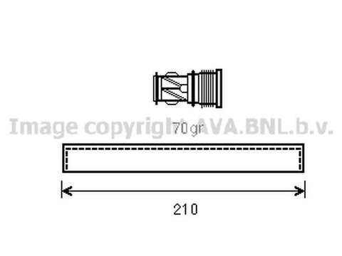 Filtru uscator clima BMW 5 Touring F11 AVA BWD439