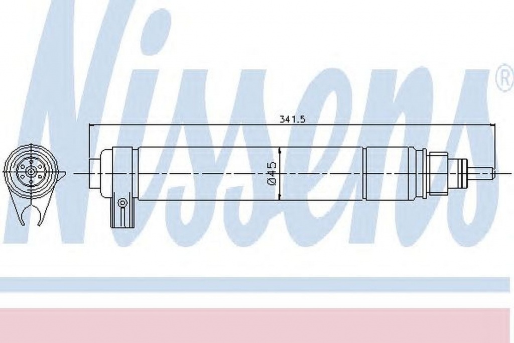 Filtru uscator clima CITROEN JUMPY NISSENS 95346