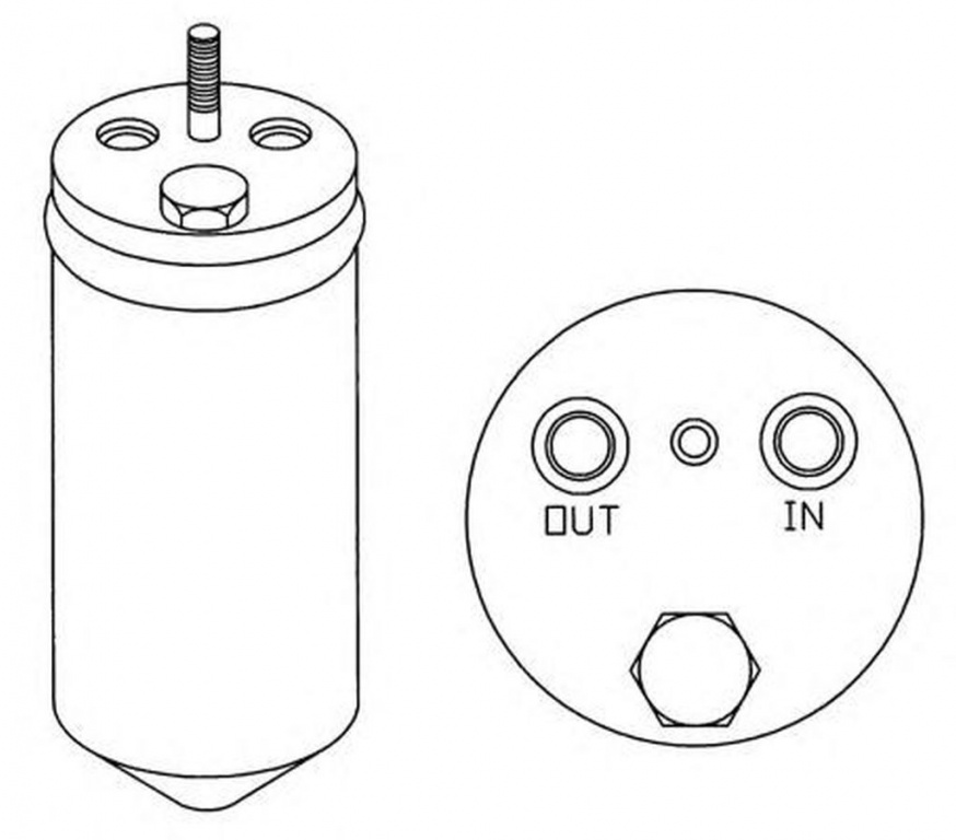 Filtru uscator clima DAEWOO MATIZ KLYA NRF 33149