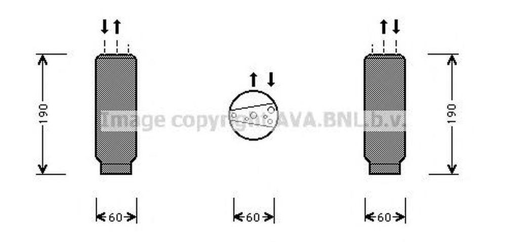 Filtru uscator clima FIAT DUCATO bus 244 Z AVA LD0