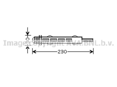 Filtru uscator clima FIAT QUBO 225 AVA FTD315