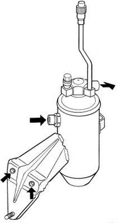 Filtru uscator clima FORD ESCORT `91 Express AVL NRF 33096