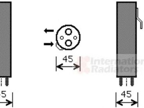 Filtru uscator clima FORD FIESTA VI VAN WEZEL 1800D584