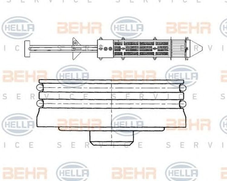 Filtru uscator clima FORD GALAXY WGR HELLA 8FT 351 197-381