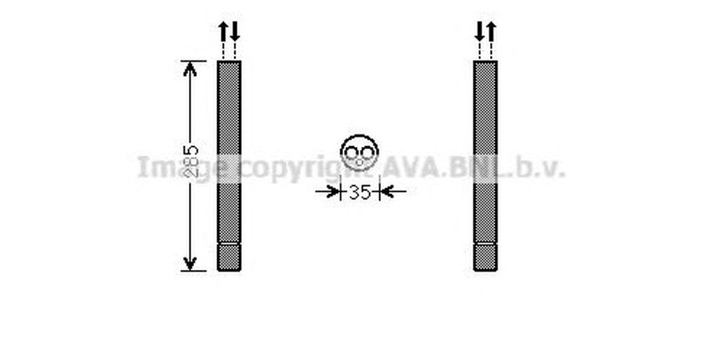 Filtru uscator clima FORD GRAND C-MAX DXA CB7 DXA CEU AVA FDD599