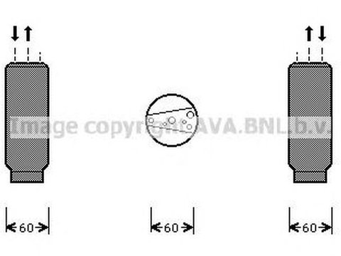 Filtru uscator clima HONDA ACCORD V CC CD AVA HDD101