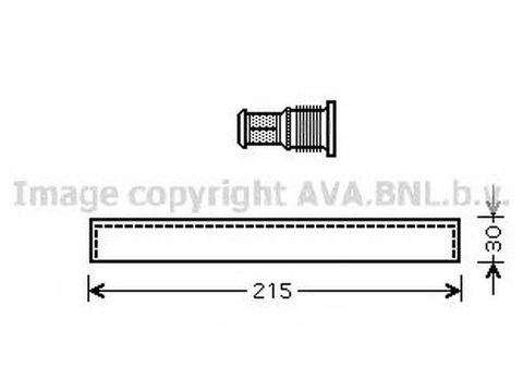 Filtru uscator clima LEXUS LS UCF30 AVA TOD416