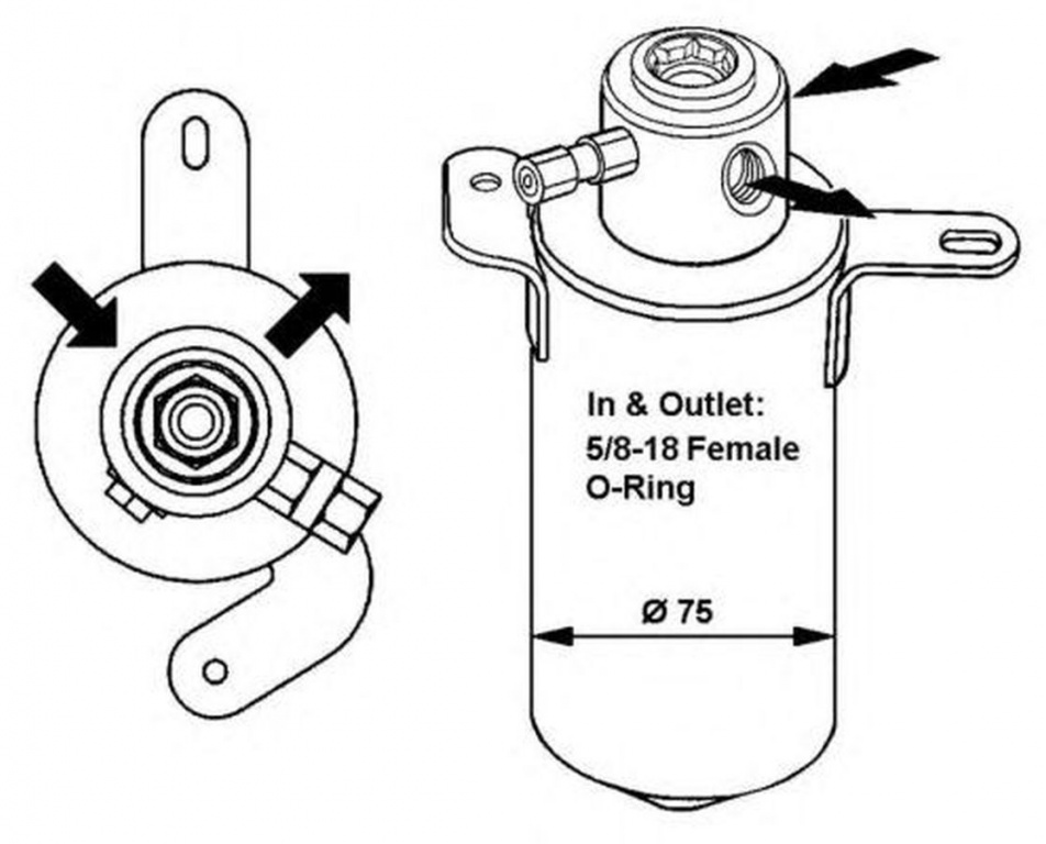 Filtru uscator clima MERCEDES-BENZ CLK Cabriolet A208 NRF 33039