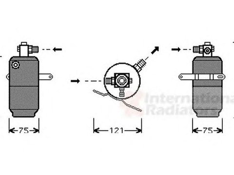 Filtru uscator clima MERCEDES-BENZ SLK R170 VAN WEZEL 3000D293