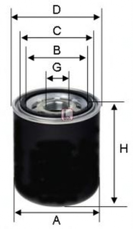 Filtru uscator clima MERCEDES-BENZ VARIO platou sasiu SOFIMA S7259A