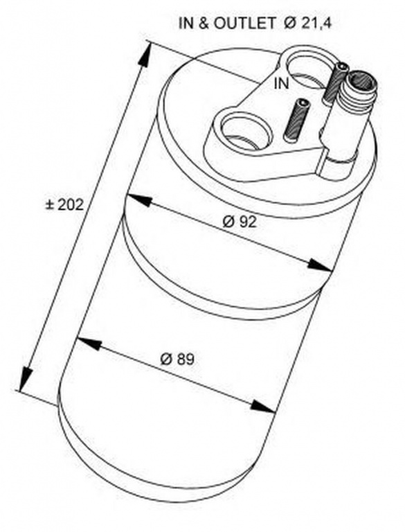 Filtru uscator clima RENAULT LAGUNA II B