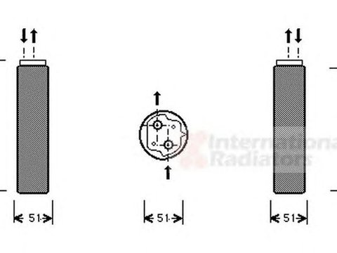 Filtru uscator clima RENAULT SYMBOL I LB0 1 2 VAN WEZEL 4300D094