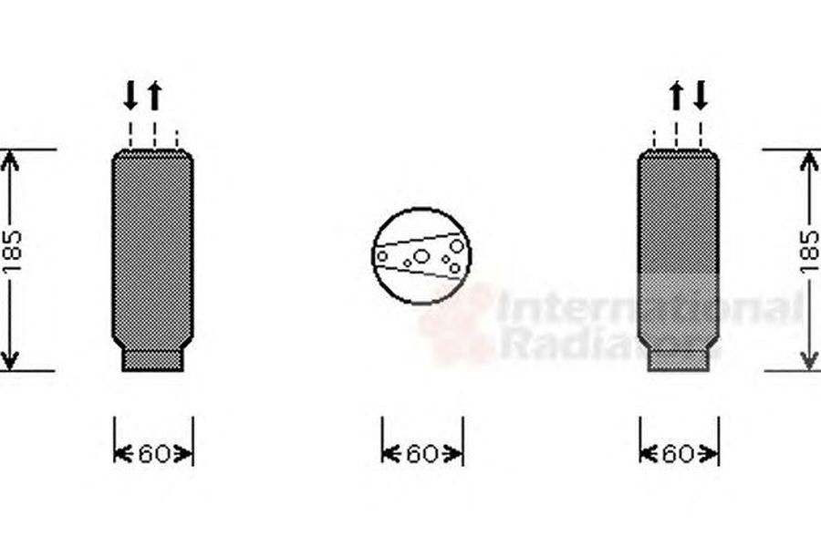 Filtru uscator clima TOYOTA HILUX II pick-up LN8 RN5 LN6 YN6 YN5 LN5 RN6 VAN WEZEL 5300D005