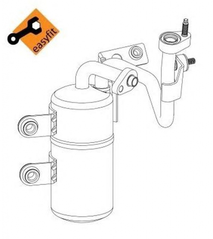 Filtru uscator clima VOLVO C70 II Cabriolet NRF 33368