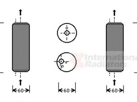 Filtru uscator clima VW GOLF IV 1J1 VAN WEZEL 5800D293