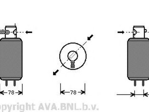 Filtru uscator clima VW GOLF IV Cabriolet 1E7 AVA VWD165