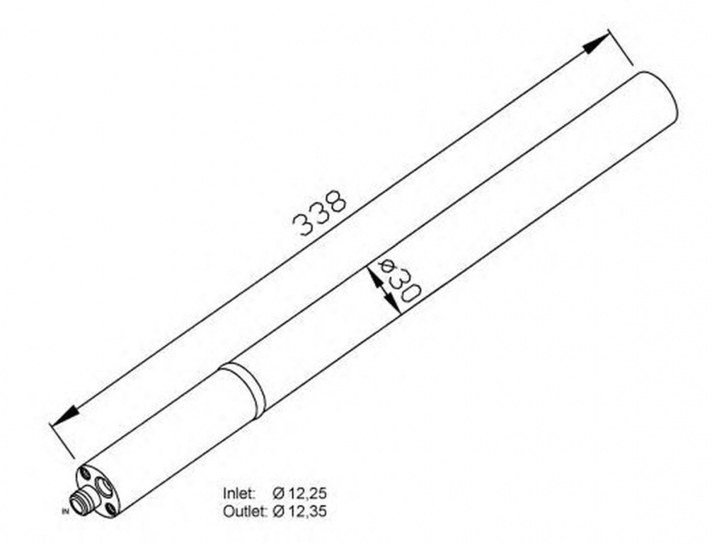 Filtru uscator clima VW GOLF VI Variant AJ5 NRF 33211