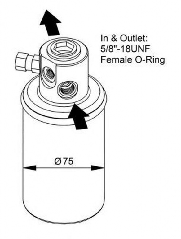 Filtru uscator clima VW LT 28-46 II caroserie 2DA 2DD 2DH NRF 33231