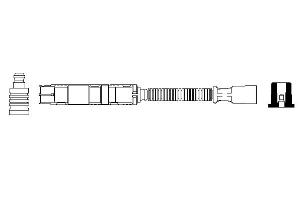 Fisa bujii BOSCH MERCEDES-BENZ S-CLASS (W220, V220) 1998-2005 - 0 356 912 952