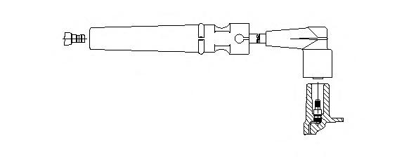 Fisa bujii DAEWOO LANOS limuzina (KLAT), DAEWOO NUBIRA (KLAJ), DAEWOO NUBIRA Break (KLAJ) - BREMI 491/52