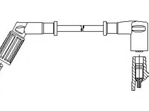 Fisa bujii FIAT PANDA (141A_), FIAT PANDA Van (141_) - BREMI 652/34